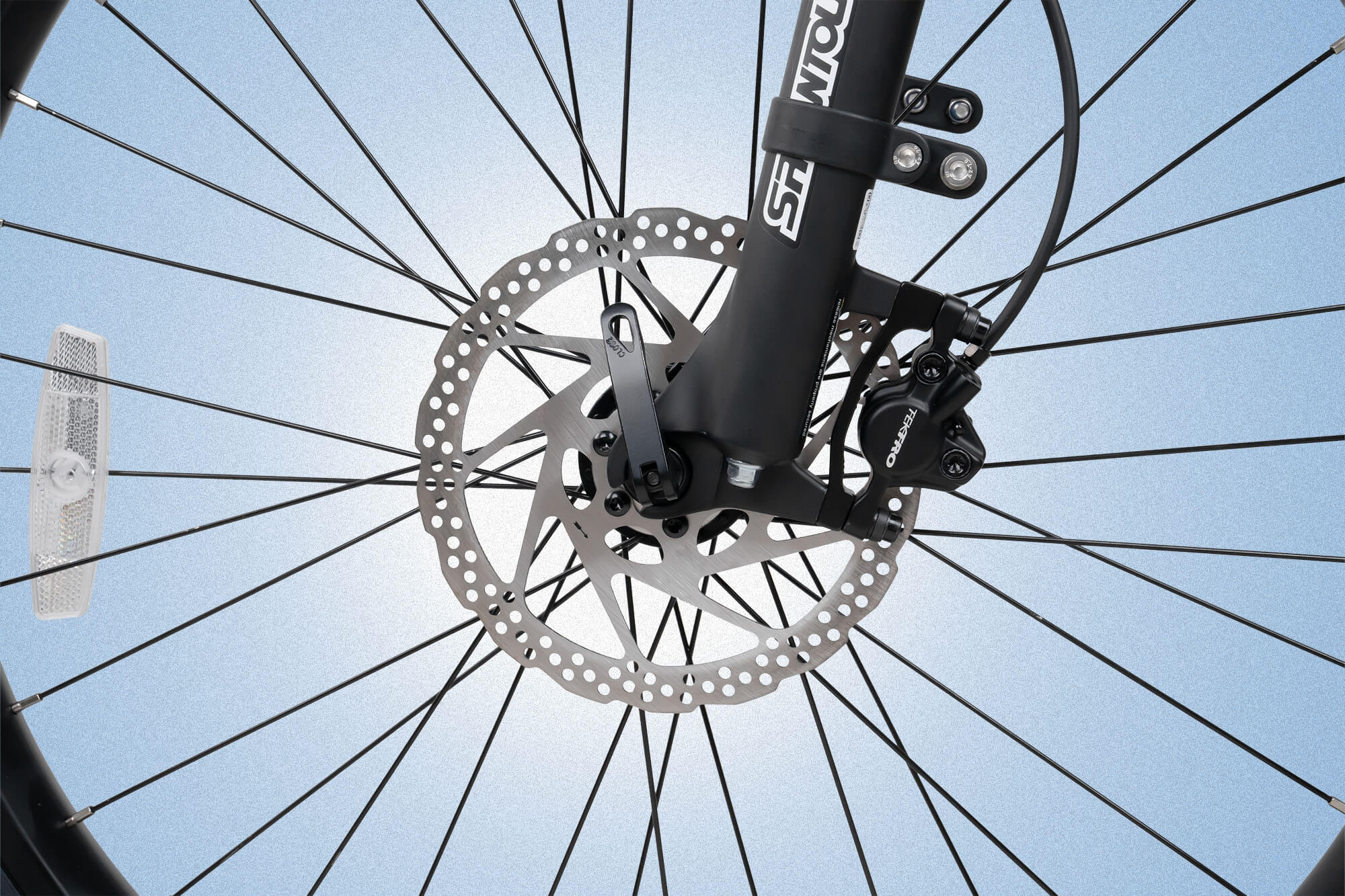 Flex Frâne disc hidraulice Tektro cu discuri 180mm